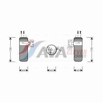 Filtre déshydratant, climatisation