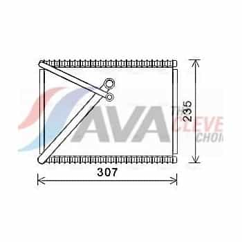 Evaporateur climatisation