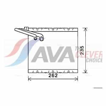 Evaporateur climatisation