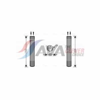 Filtre déshydratant, climatisation