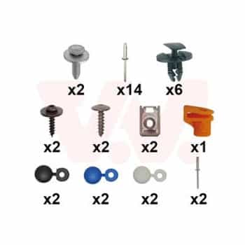 Kit d'assemblage, pare-chocs