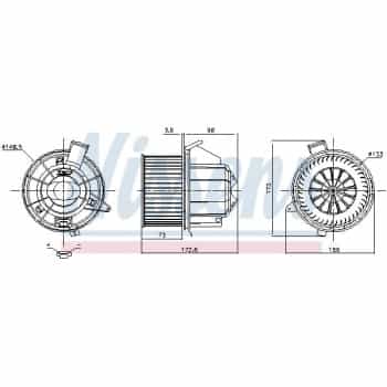 Ventilation intérieure 87679 Nissens