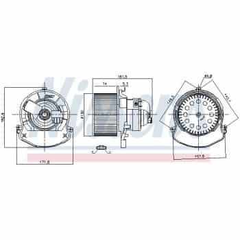 Ventilation intérieure 87678 Nissens