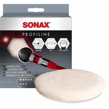 Disque en peau d'agneau Sonax petit format - 125 mm