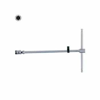 Clé à douille Force 1/4" à poignée en T flexible 6