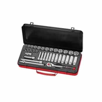 Coffret de douilles Force 3/8" 6 pans 35 pièces