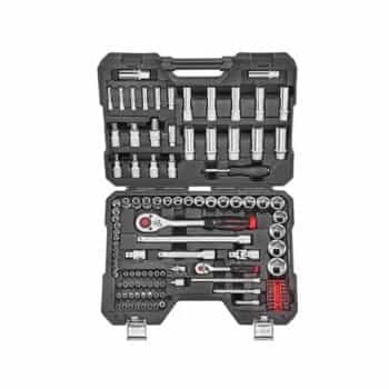 Jeu de douilles combinées Force 1/4" et 1/2" 131 pièces