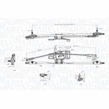 tringleries d'essuie-glace