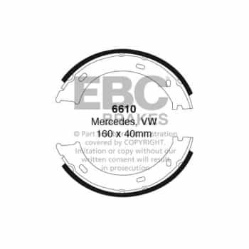 jeu de mâchoires de frein