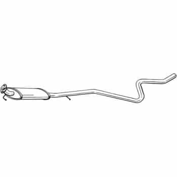Silencieux central 285-529 Bosal