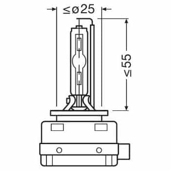 Osram Night Breaker 220 Xenarc D3S 66340XN2