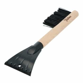 Grattoir/brosse à glace Valma avec manche en bois