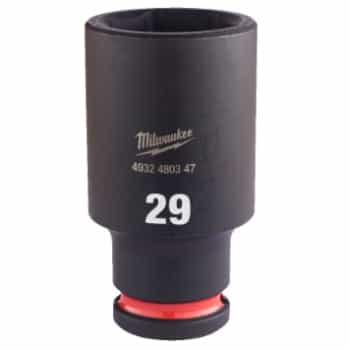 Douille à chocs Milwaukee SHOCKWAVE™ 1/2" de long 29 mm - 1 pièce