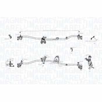 tringleries d'essuie-glace