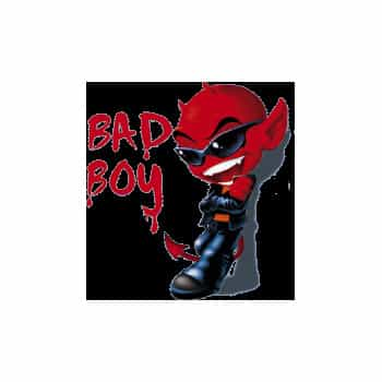 Autocollant Bad Boy - 12x11cm