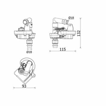 Électrovanne, climatisation