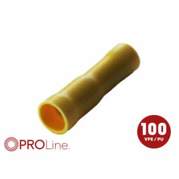 Connecteur de câble femelle jaune 4,0 - 6,0 mm² (100 pièces) ACV PROLine