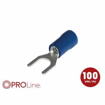 Fourche à câble 1,5 x 2,5 bleu M5 (100 pièces) ACV PROLine