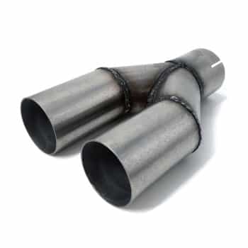 Tube en Y en acier inoxydable