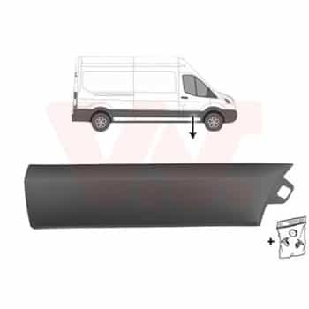 GARNITURE DE PORTE AVANT DROITE