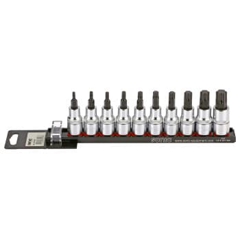 Bitdopset 1/2 ", TX10-piece sur rail