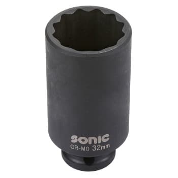 Capuchon 1/2 ", long 12 côtés * force * 32mm