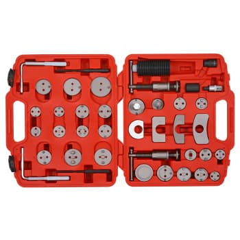Ensemble d'outils de réinitialisation de piston de frein, 40 pièces