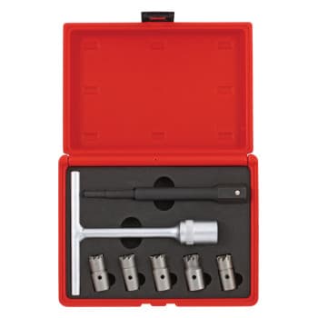 Sonic Router Bits pour sièges d&#39;atomiseur et plaques de combustion, ensemble de 7 pièces