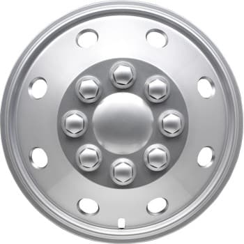 Jeu d'enjoliveurs Utah 15 pouces argent (Convex Rims)