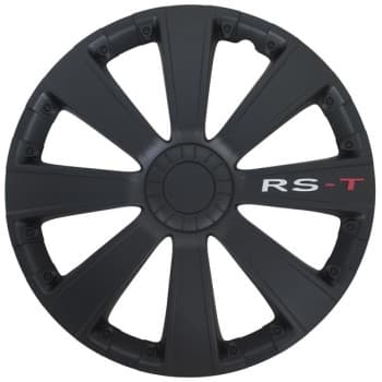 Enjoliveur de roue 4 pièces RS-T 13 pouces noir