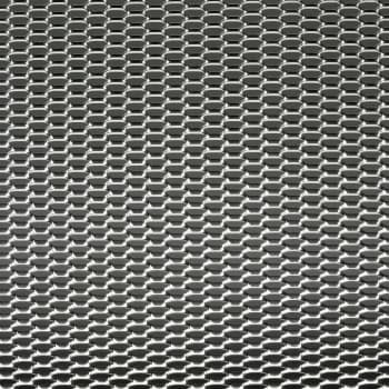 Racing mesh aluminium - Nid d'abeille 12x6mm - 125x25cm