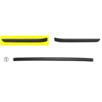 Baguette et bande protectrice, pare-chocs