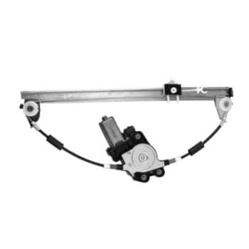 MECANISME DE FENETRE GAUCHE POUR MOTEUR ELECTRIQUE 4 portes 1756261 Van Wezel