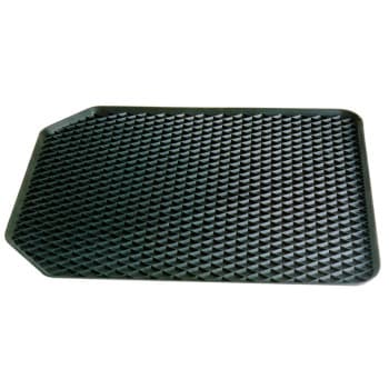 Tapis de pesée universel en caoutchouc 55x45cm Carpoint