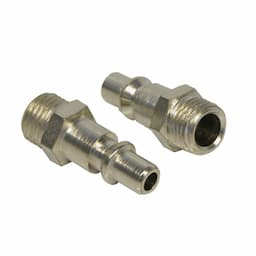 Adaptateur 1/4 filetage mâle 1/4 pouce 2 pièces