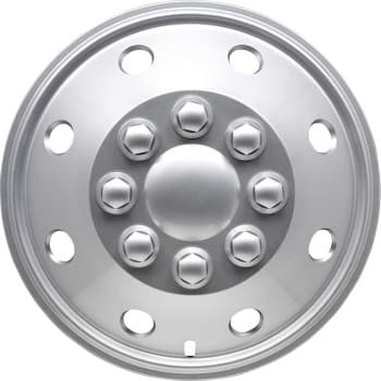 Jeu d'enjoliveurs Utah 14 pouces argent (Convex Rims)