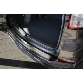 Protection de seuil arrière inox Honda CRV 2015- 'Ribs'