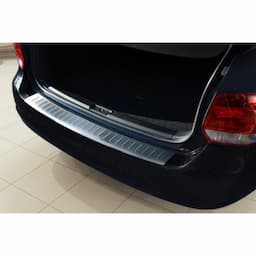 Protection de seuil arrière inox Volkswagen Golf V / VI Variant 2003-2012 &#39;Ribs&#39;