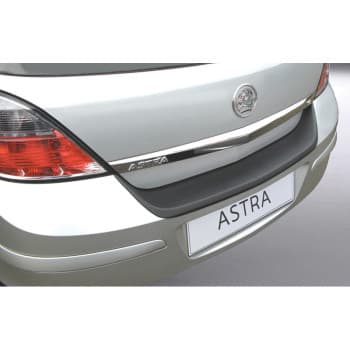 Protection de seuil arrière (ABS) Opel Astra H 5 portes (sauf VXR / GSi / OPC) noir