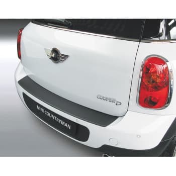 Protection de seuil arrière ABS Mini Countryman 2010- Noir