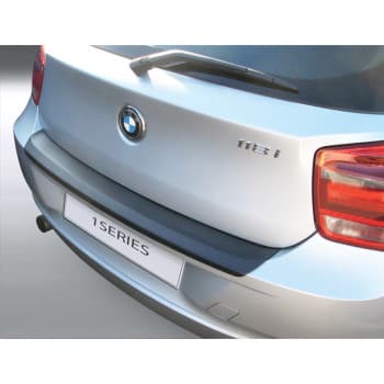 Protection de seuil arrière en ABS BMW Serie 1 F20 / F21 3/5 portes 2011-2015 noir