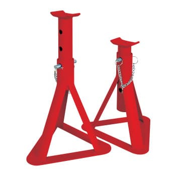 Jeu de 2 supports d'essieu Carpoint 2 tonnes TÜV/GS