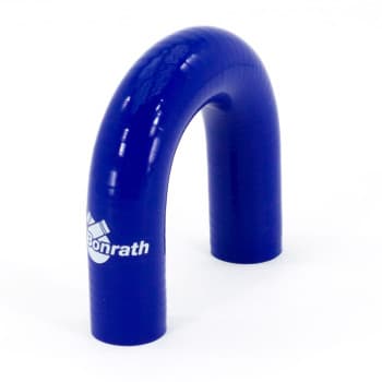 Tuyau Bonrath Silicone coude à 180 degrés - Longueur: 50mm - Ø25mm