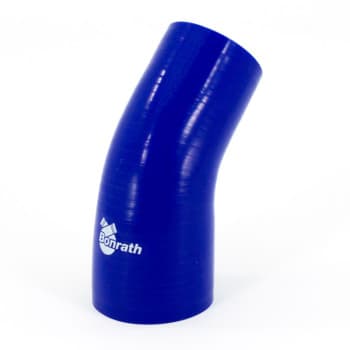 Tuyau en silicone Bonrath Réducteur à 45 degrés - Longueur: 50mm - Ø89> 51mm