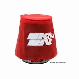 K &amp; N Cache en nylon conique, rouge (22-2040PR)