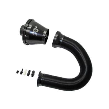 K & N filtre Apollo universel, raccordement 70mm, tube noir (RC-5052AB)