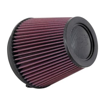 Filtre conique universel K&N Connexion 152 mm, fond 190 mm, dessus 127 mm, hauteur 152 mm, dessus en carbone (R