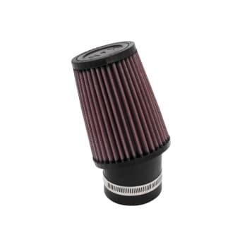 Filtre conique universel K&N 62 mm Connexion 20 degrés, 95 mm en bas, 76 mm en haut, 127 mm de hauteur - snowm
