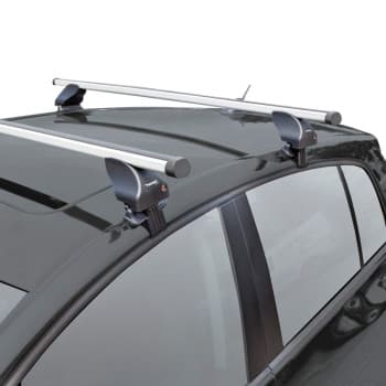 Jeu de barres de toit Twinny Load Aluminium A16 - Sans rails de toit