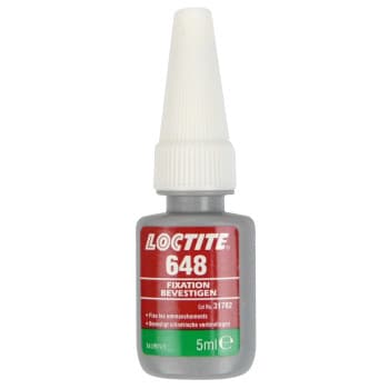 Agent de blocage Loctite haute résistance 648 5ml